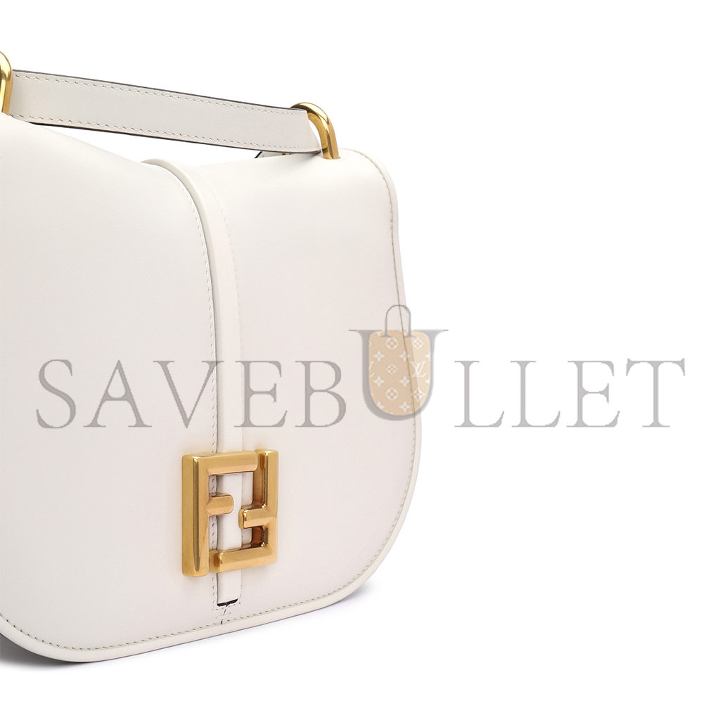 FENDI C'MON MEDIUM LEATHER CROSSBODY BAG 8622L-02 (25*20*7cm)